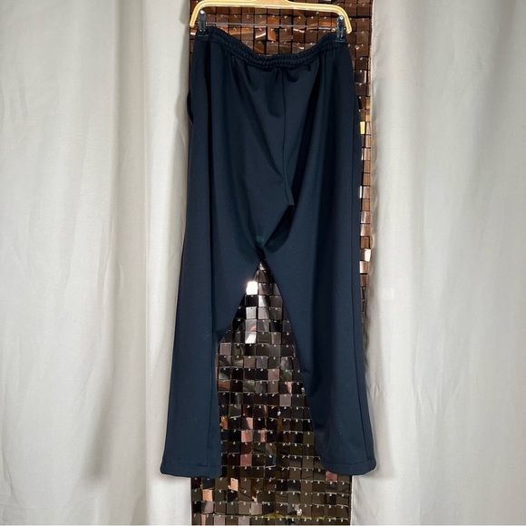 Classic Edition Black Business Casual Trousers w Drawstring Waist Size Large - Picture 4 of 6